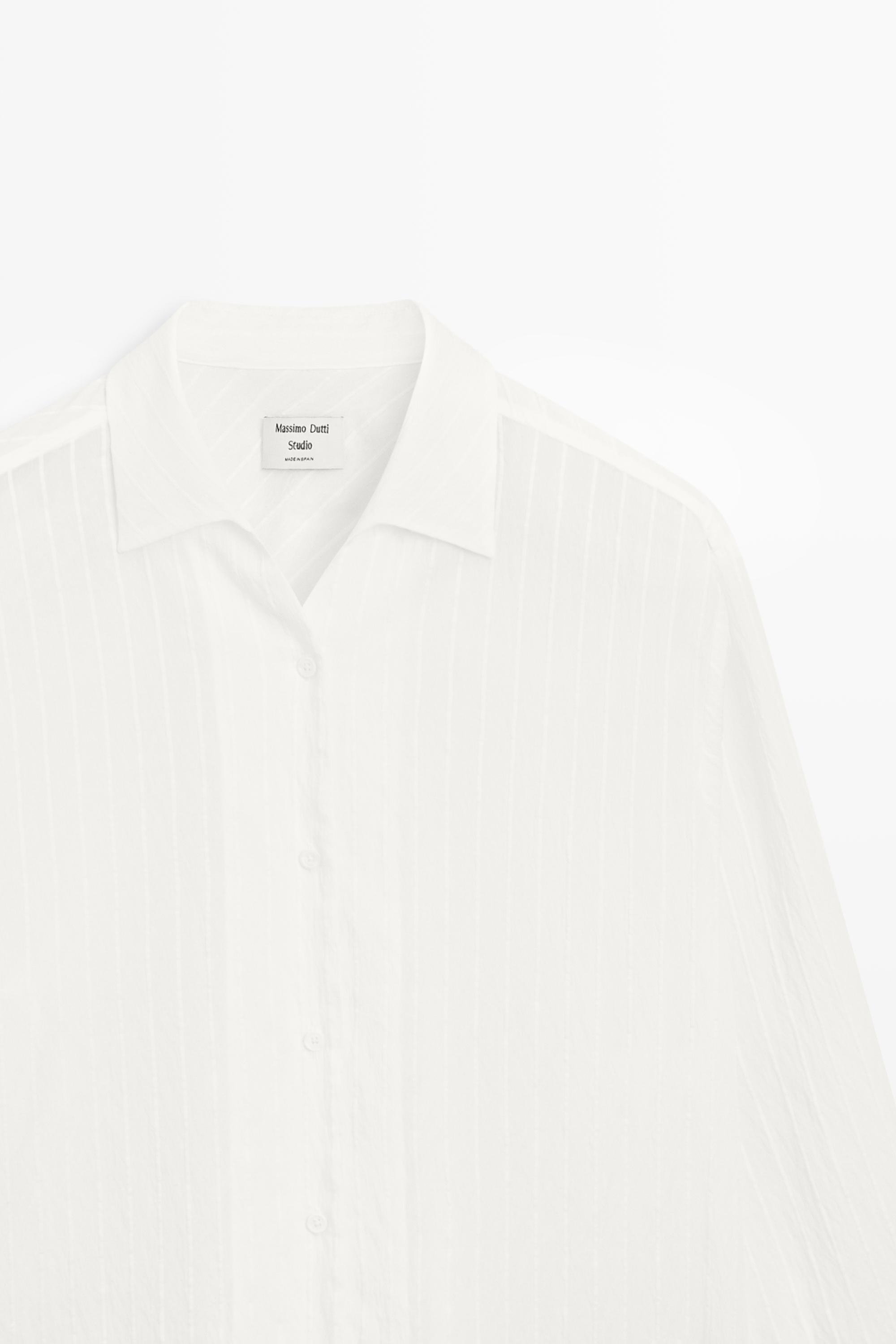 Striped Flowing Shirt - STUDIO